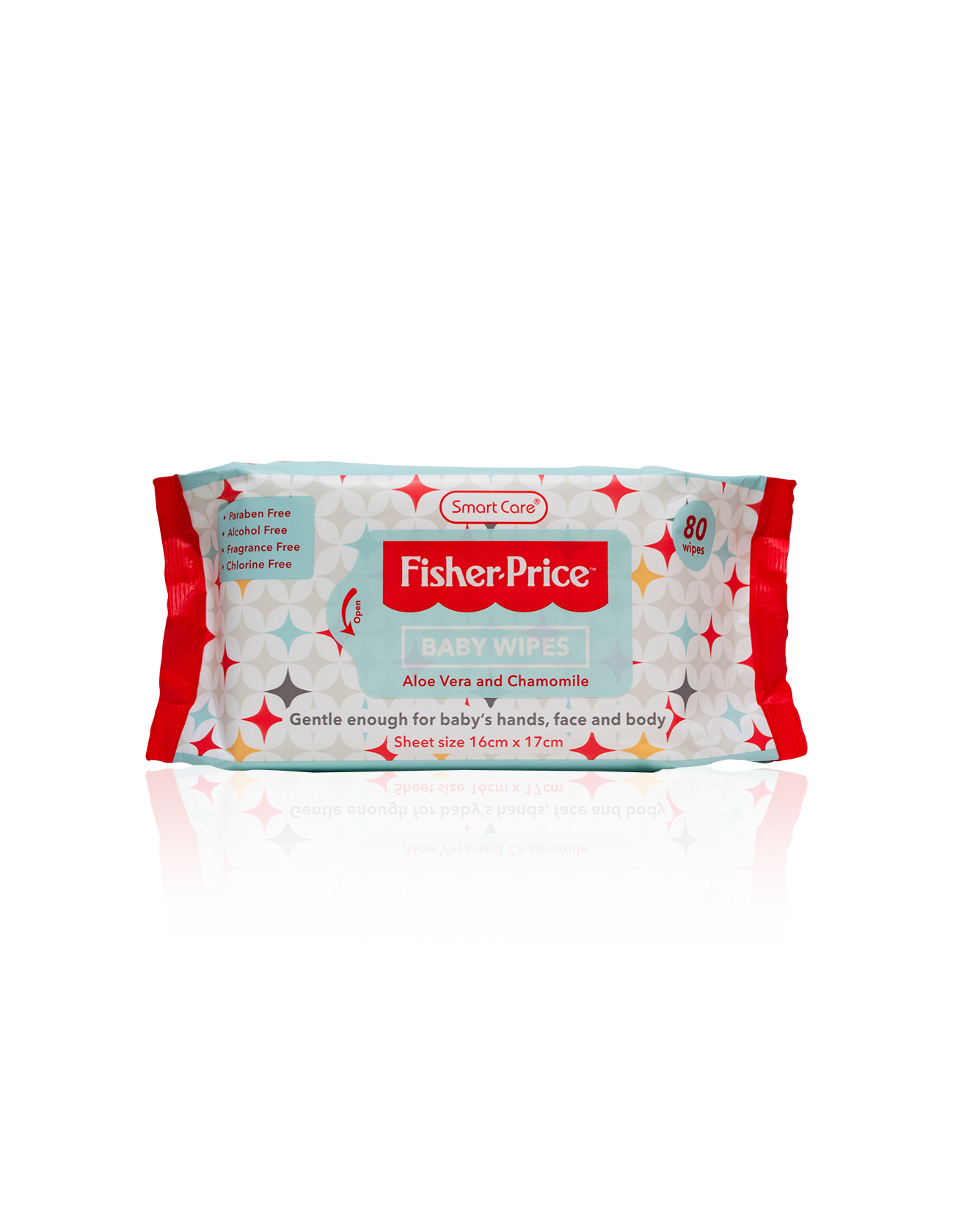 Fisher Price Baby Wipes 80 Count 1 Pack