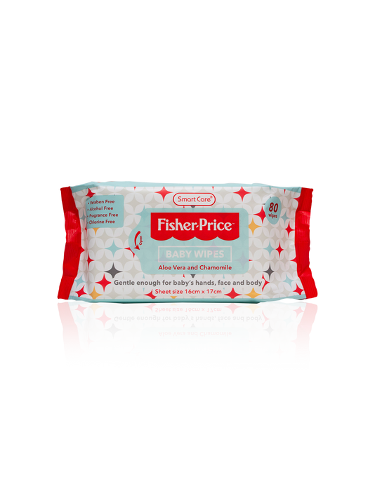 Fisher-Price Baby Wipes 80 Count - (1 Pack)