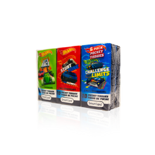 Load image into Gallery viewer, Hot Wheels Pocket Tissue (6 Pack)