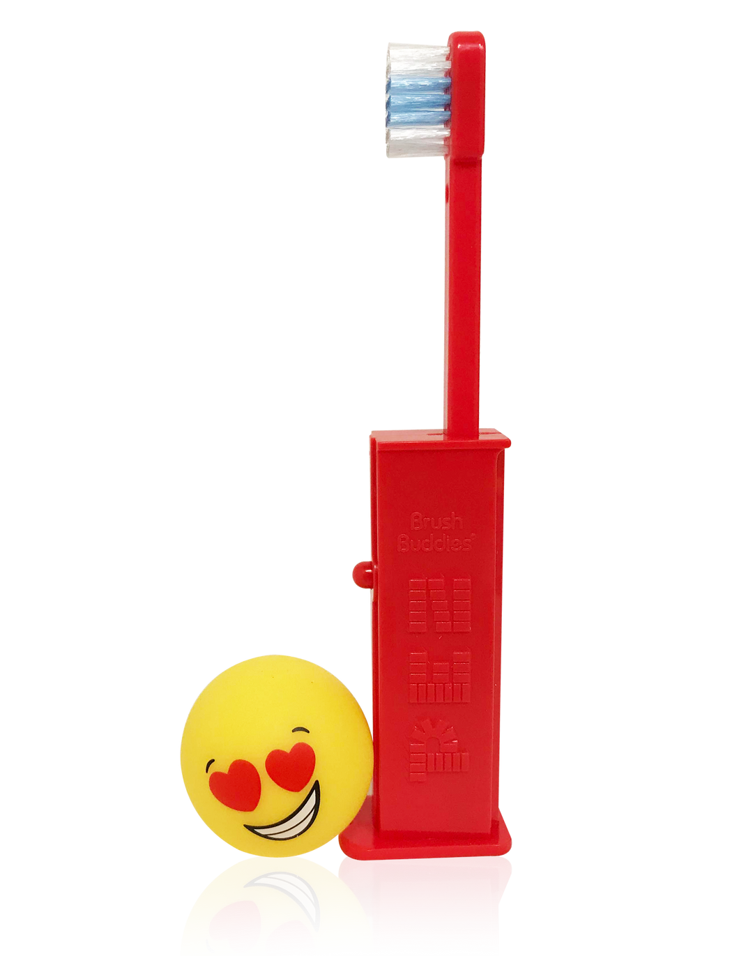 Pez Poppin' Emoji Love Toothbrush