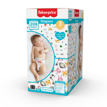 Load image into Gallery viewer, Fisher-Price Diapers - Size 3 (Count 76, 208)