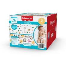 Load image into Gallery viewer, Fisher-Price Diapers - Size 3 (Count 76, 208)