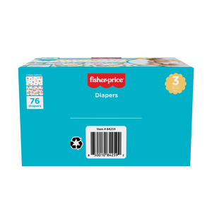 Fisher-Price Diapers - Size 3 (Count 76, 208)