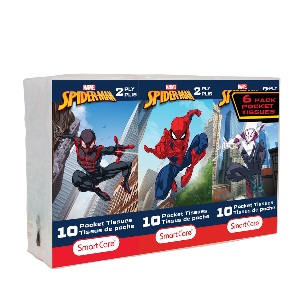 MARVEL™ Spider-Man Pocket Tissue (6 Pack)