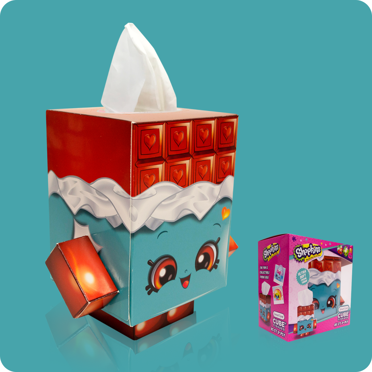 Shopkins Cube Tissue Box – Brush Buddies