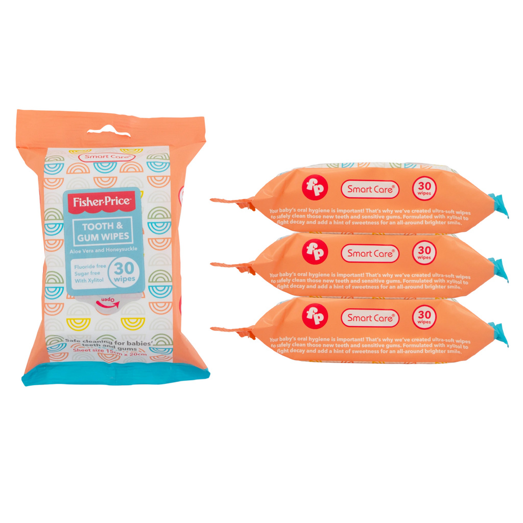 Fisher-Price Tooth & Gum Wipes - (3/6 Pack)