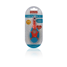 Load image into Gallery viewer, Fisher-Price Toddler Toothbrush with Teething Ring