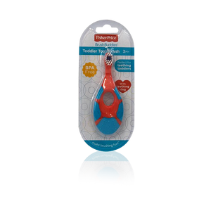 Fisher-Price Toddler Toothbrush with Teething Ring