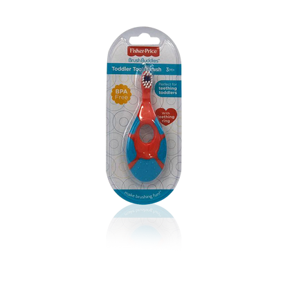 Fisher-Price Toddler Toothbrush with Teething Ring