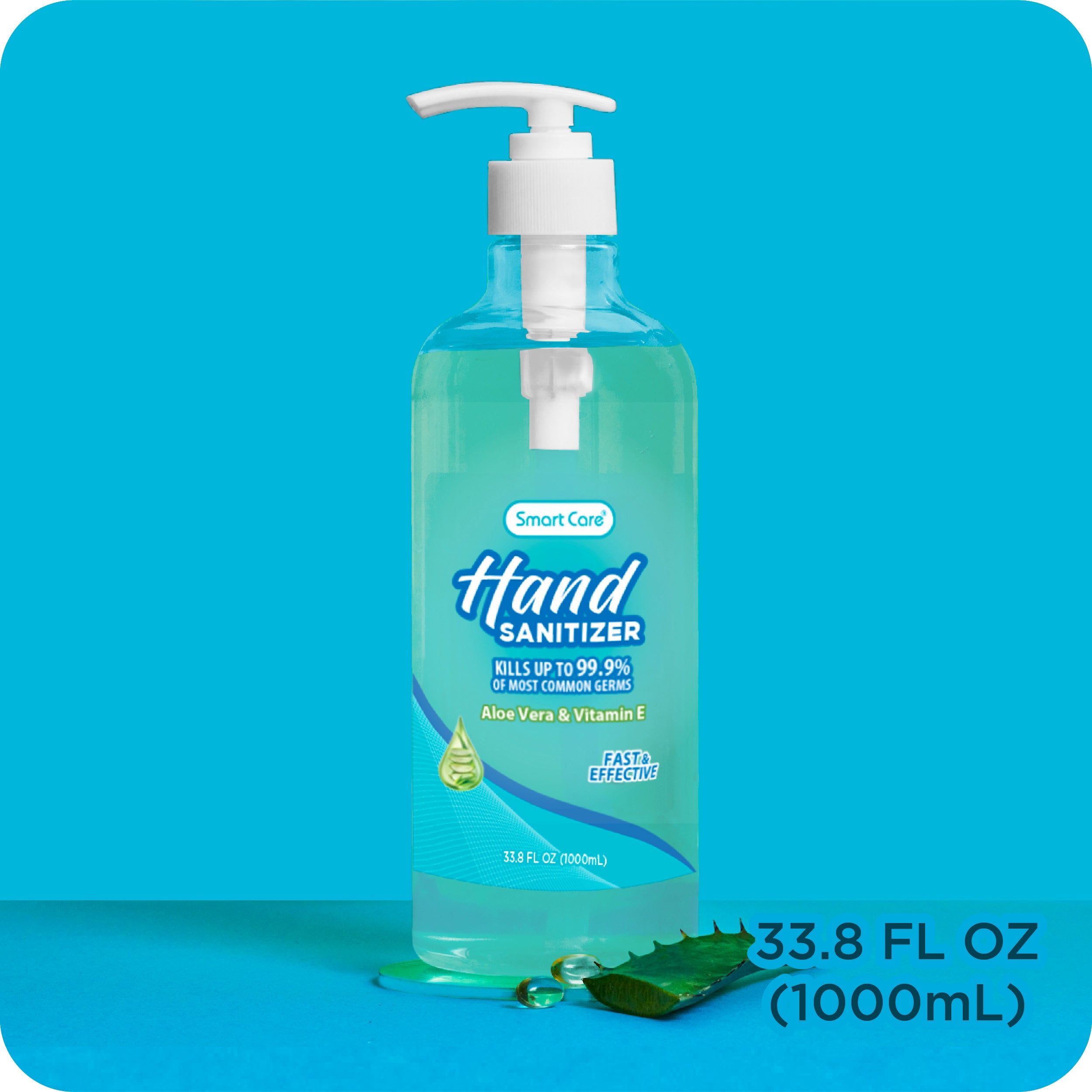 Hand Sanitizer 33.8Fl. Oz - 62% Alcohol – Brush Buddies