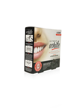 Load image into Gallery viewer, Ultimate White Whitening Dental Strips Infused With Activated Charcoal (3 Day Treatment)