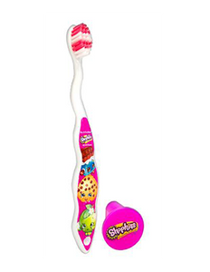 Shopkins Toothbrush with Mystery Cap