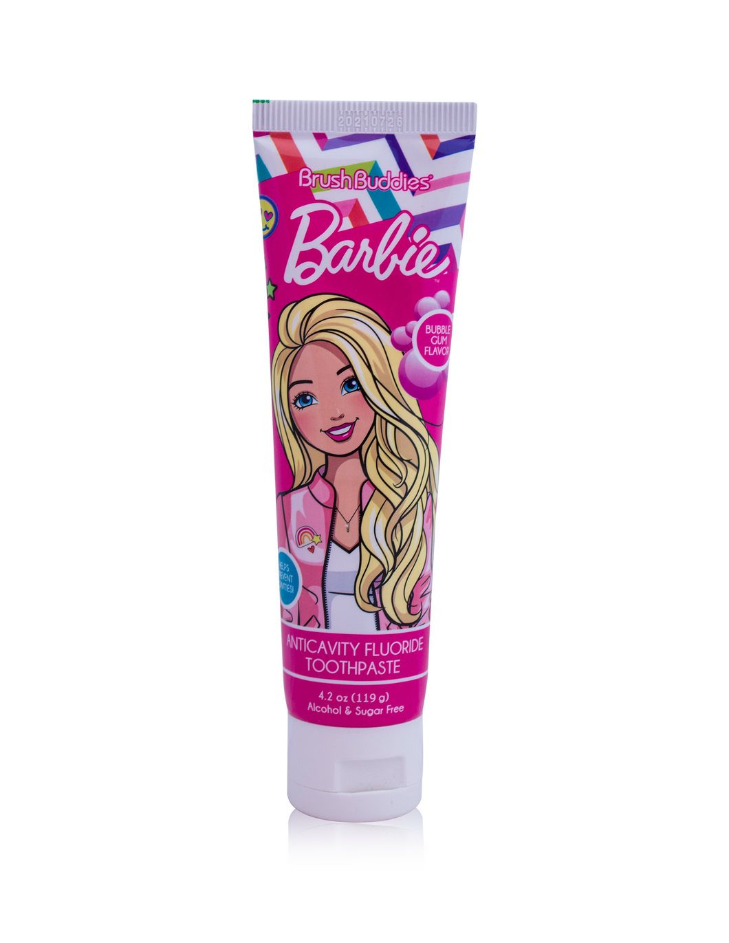 Barbie Bubble Gum Toothpaste 4.2 oz. Brush Buddies