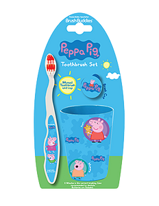 Peppa Pig Manual Toothbrush Gift Set