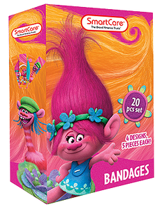 Trolls Bandages (20 Count)