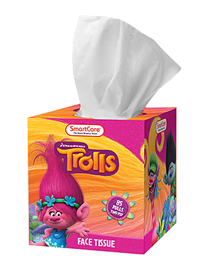 Trolls Tissue Box (85 Count)