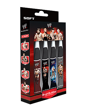WWE Toothbrush (4 Pack)