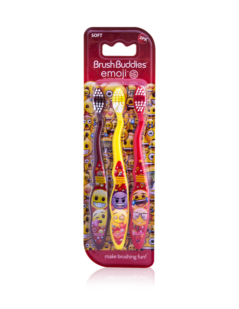 Emoji Toothbrush (3 Pack)