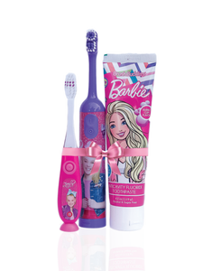 JoJo Siwa Flash + JoJo Siwa Electric Toothbrush + Barbie Toothpaste