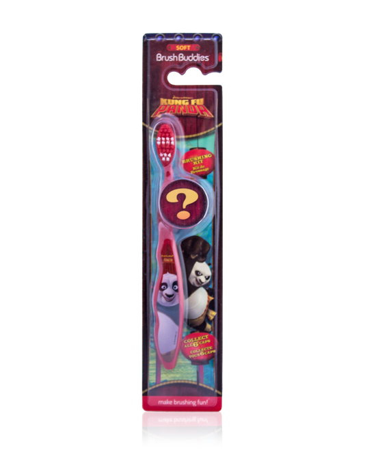 Kung Fu Panda Toothbrush with Mystery Cap