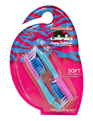 LMFAO Singing Replacement Brush Heads