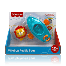 Load image into Gallery viewer, Fisher-Price Bath Wind-Up Paddle Boat Toy