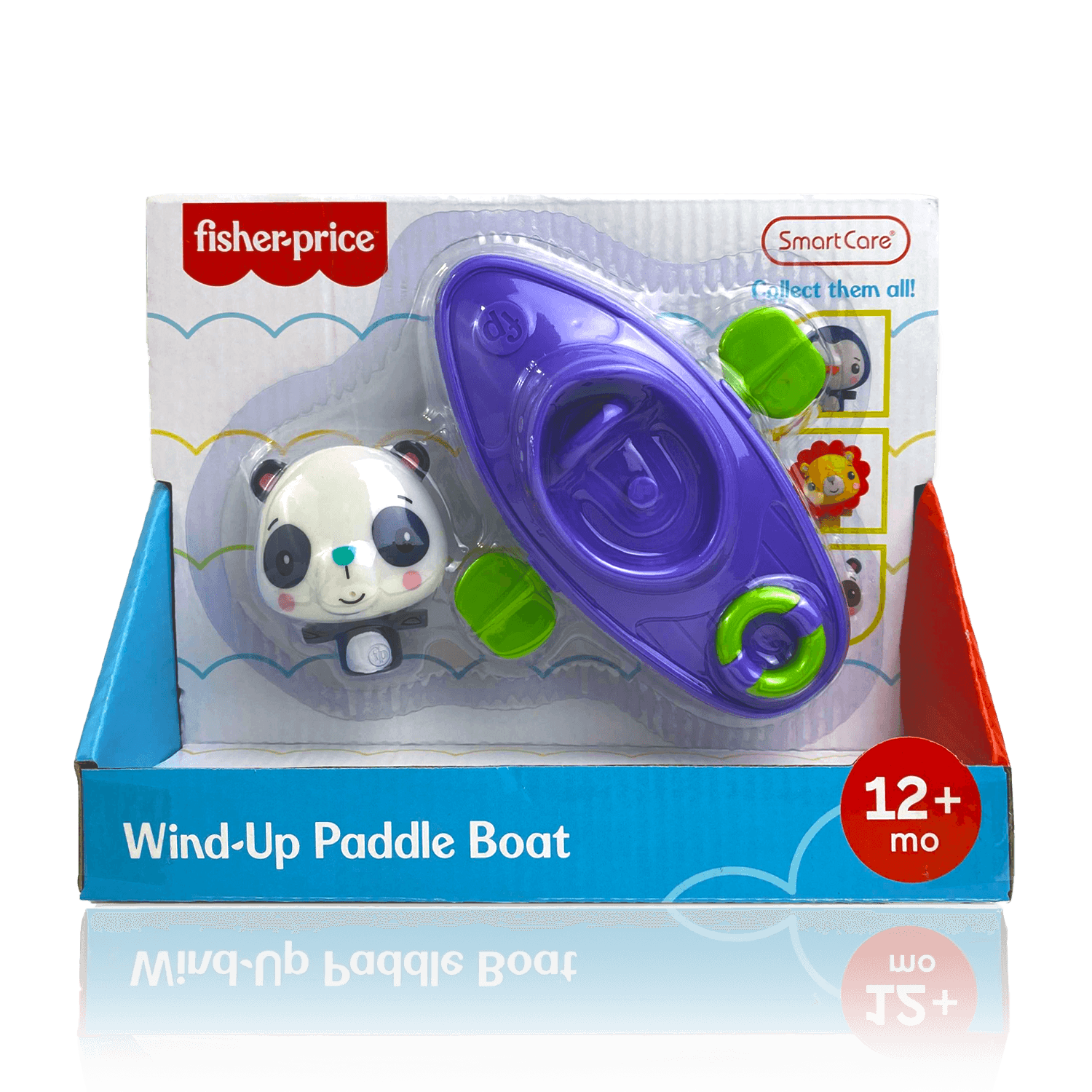 Fisher Price Bath Wind Up Paddle Boat Toy