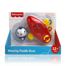 Load image into Gallery viewer, Fisher-Price Bath Wind-Up Paddle Boat Toy