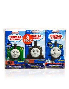 Thomas & Friends Pocket Facial Tissues (6 Pack)