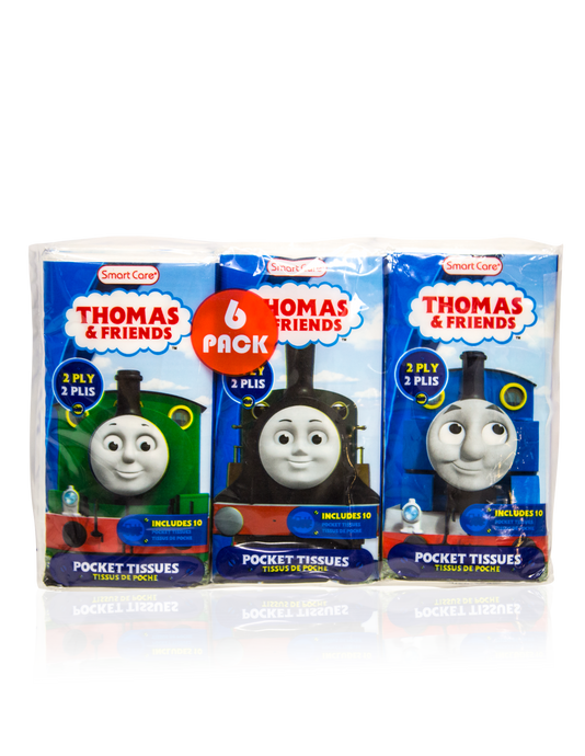 Thomas & Friends Pocket Facial Tissues (6 Pack)