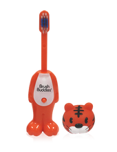 Load image into Gallery viewer, Poppin&#39; Toothy Toby (Tiger) Toothbrush